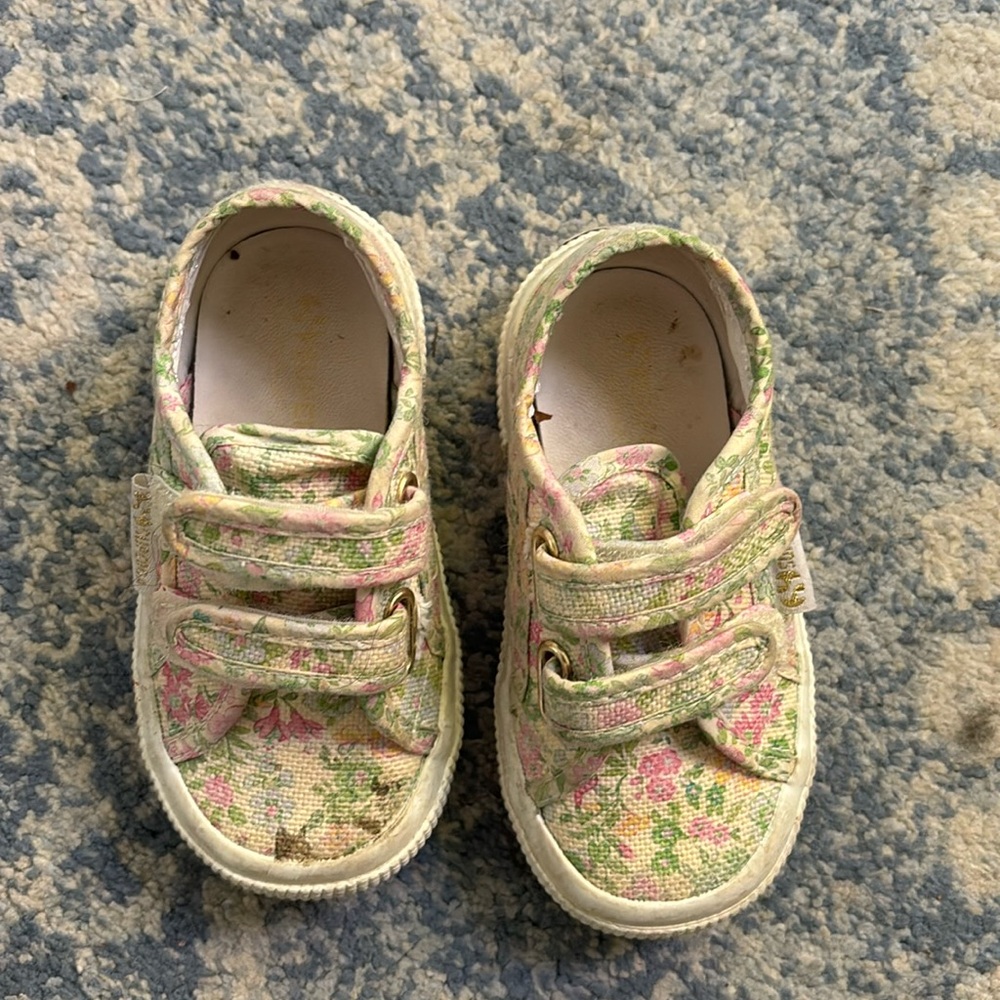 LoveShackFancy x Superga toddler sneakers size 7